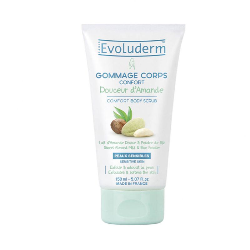 EXFOLIANTE CORPORAL EVOLUDERM DULZURA DE ALMENDRA 150ML 