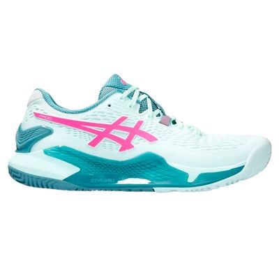 CALZADO ASICS GEL RESOLUTION 9 TENIS ROSA FEMENINO TAM 38