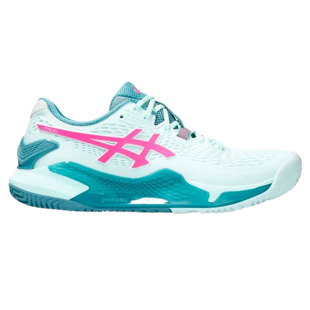 CALZADO ASICS GEL RESOLUTION 9 TENIS ROSA FEMENINO TAM 39