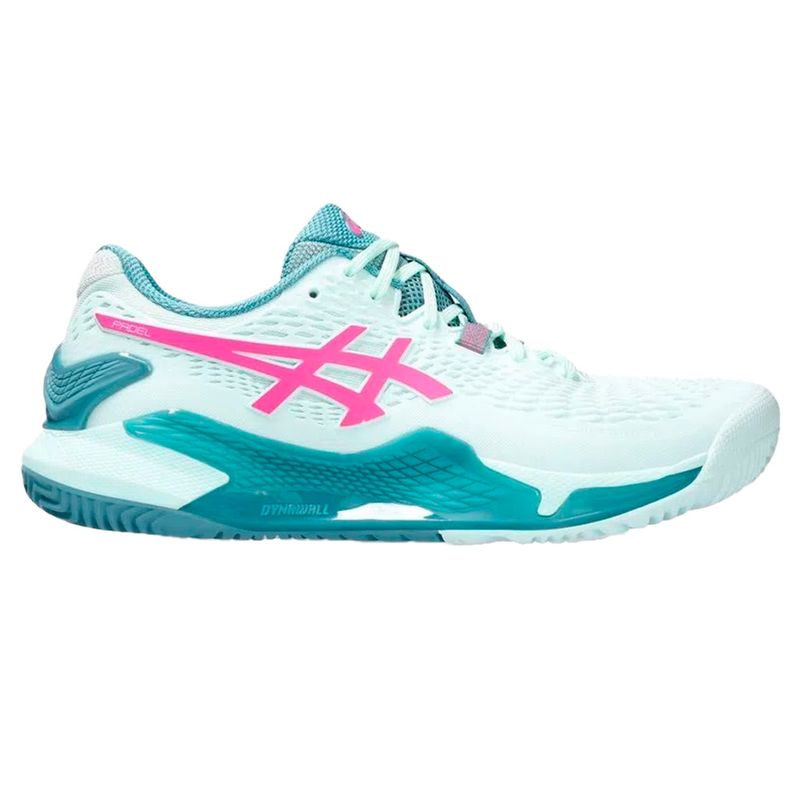 CALZADO ASICS GEL RESOLUTION 9 TENIS ROSA FEMENINO TAM 37.5