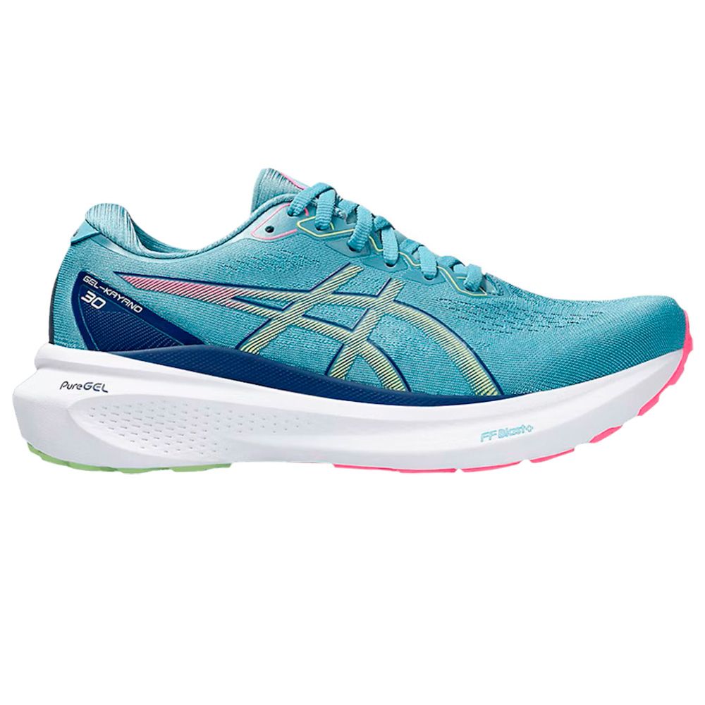 CALZADO ASICS GEL KAYANO 30 RUNNING AQUA DARK FEMENINO US 10