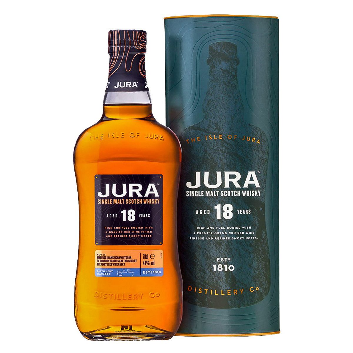 WHISKY JURA SINGLE MALT 18 AÑOS 700ML