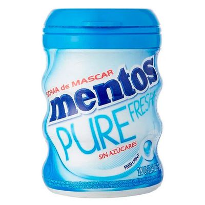 GOMA DE MASCAR MENTOS FRESH MINT 56GR