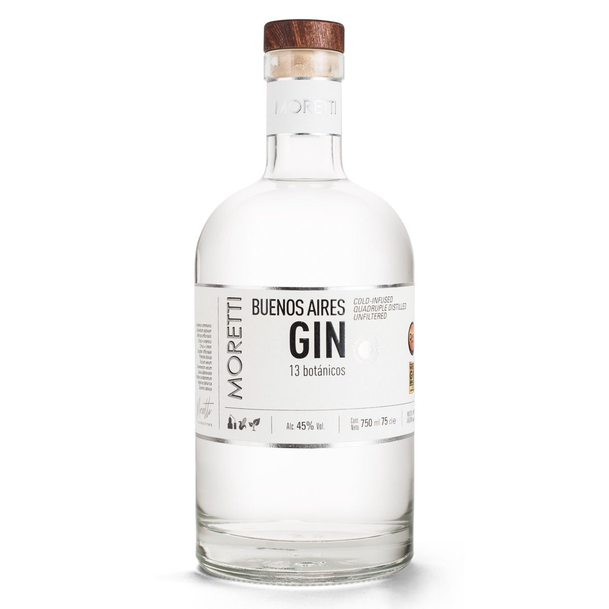 GIN MORETTI BUENOS AIRES 750ML