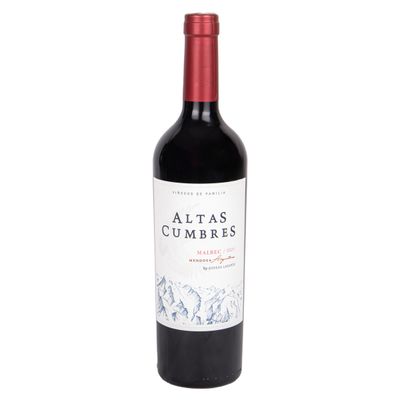 VINO ALTAS CUMBRES MALBEC 750ML