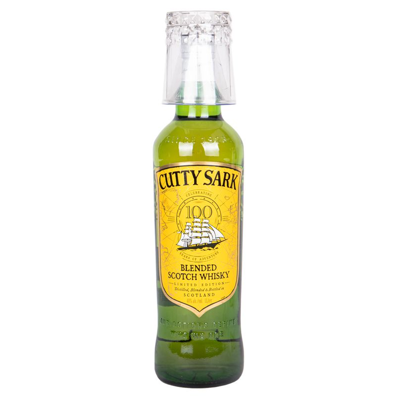 WHISKY CUTTY SARK CON VASO 1L