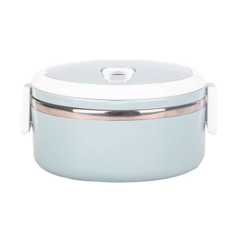 VIANDA TERMICA DE 1 PIEZA COLOR GRIS AZULADO