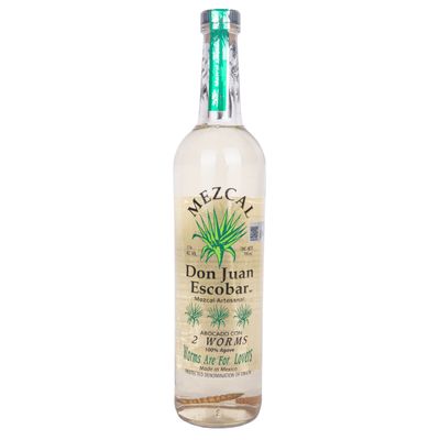 TEQUILA DON JUAN ESCOBAR 2WORMS MEZCAL 700ML