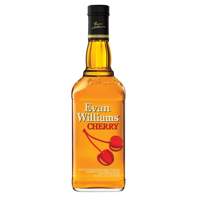 WHISKY EVAN WILLIAMS CHERRY BOURBON 1L