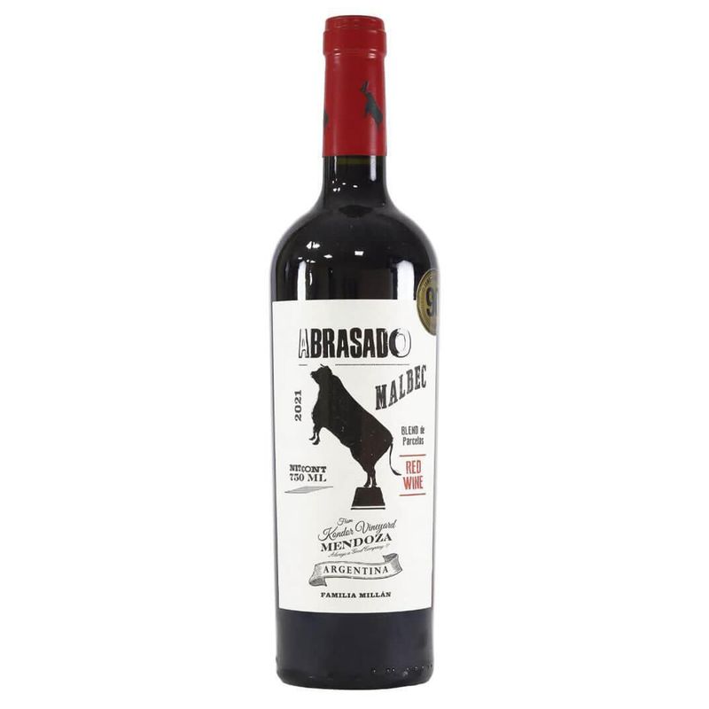 VINO ABRASADO PARCELA MALBEC 750ML