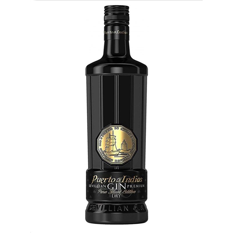 GIN PUERTO DE INDIAS PURE BLACK EDITION 700ML