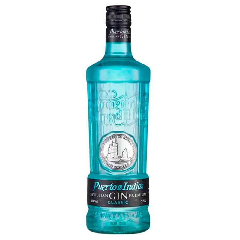 GIN PUERTO DE INDIAS CLASSIC CELESTE 700ML