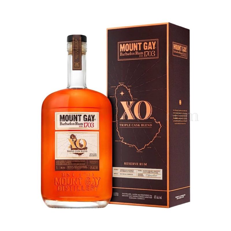 RON GIFT MOUNT GAY XO 700ML