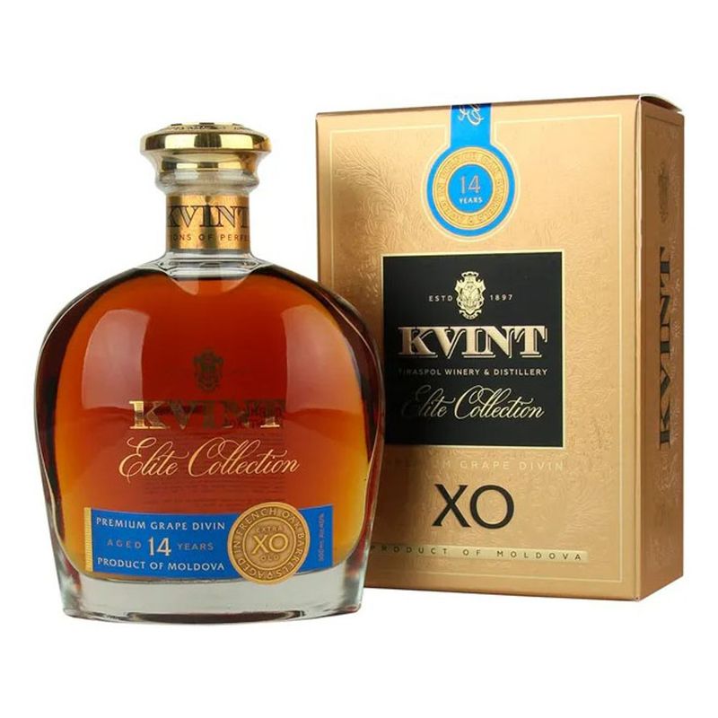 KVINT 14 AÑOS BRANDI XO 700ML CAJA REGALO BOT DECANTER