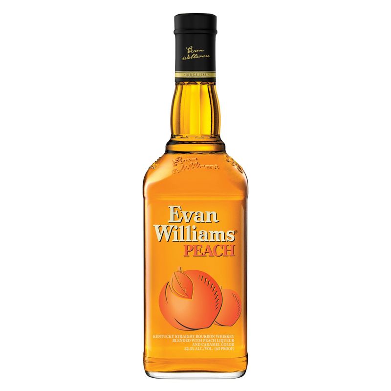 WHISKY EVAN WILLIAMS PEACH BOURBON 1L