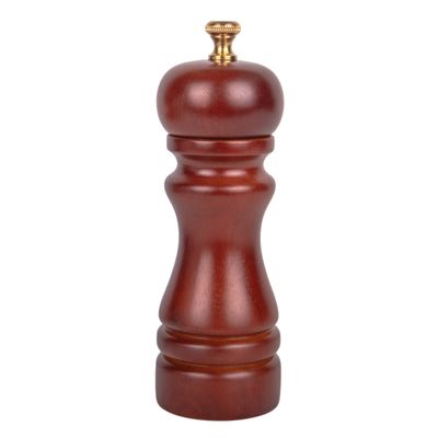 MOLEDOR DE PIMIENTA Y CONTIMENTOS EN MADERA 17CM