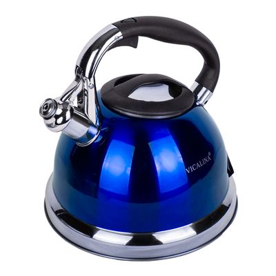 PAVA 3,5L AZUL COM SILBATO