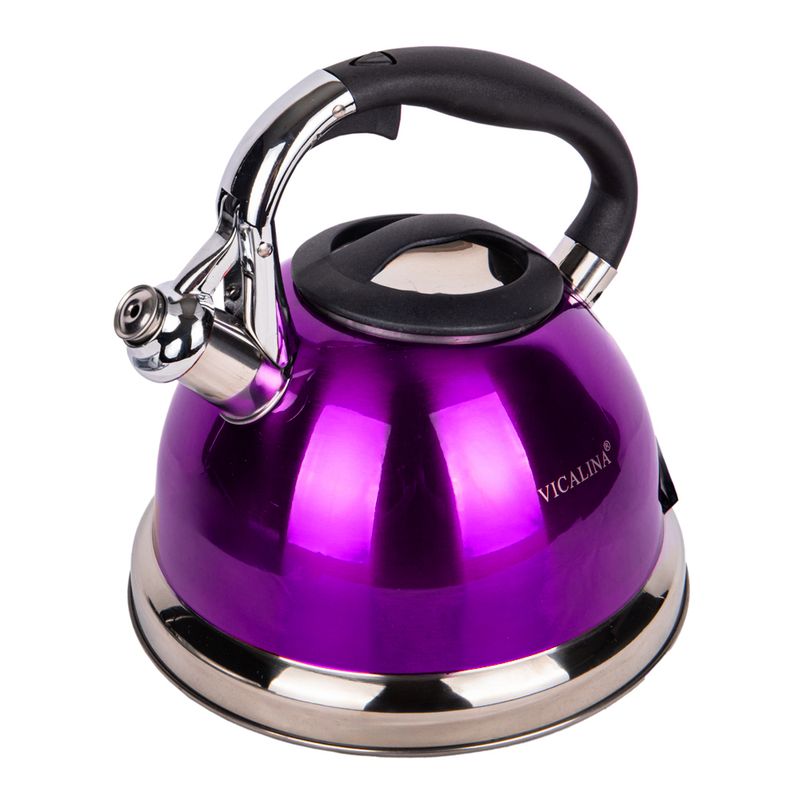 PAVA 3,5L LILA CON SILBATO