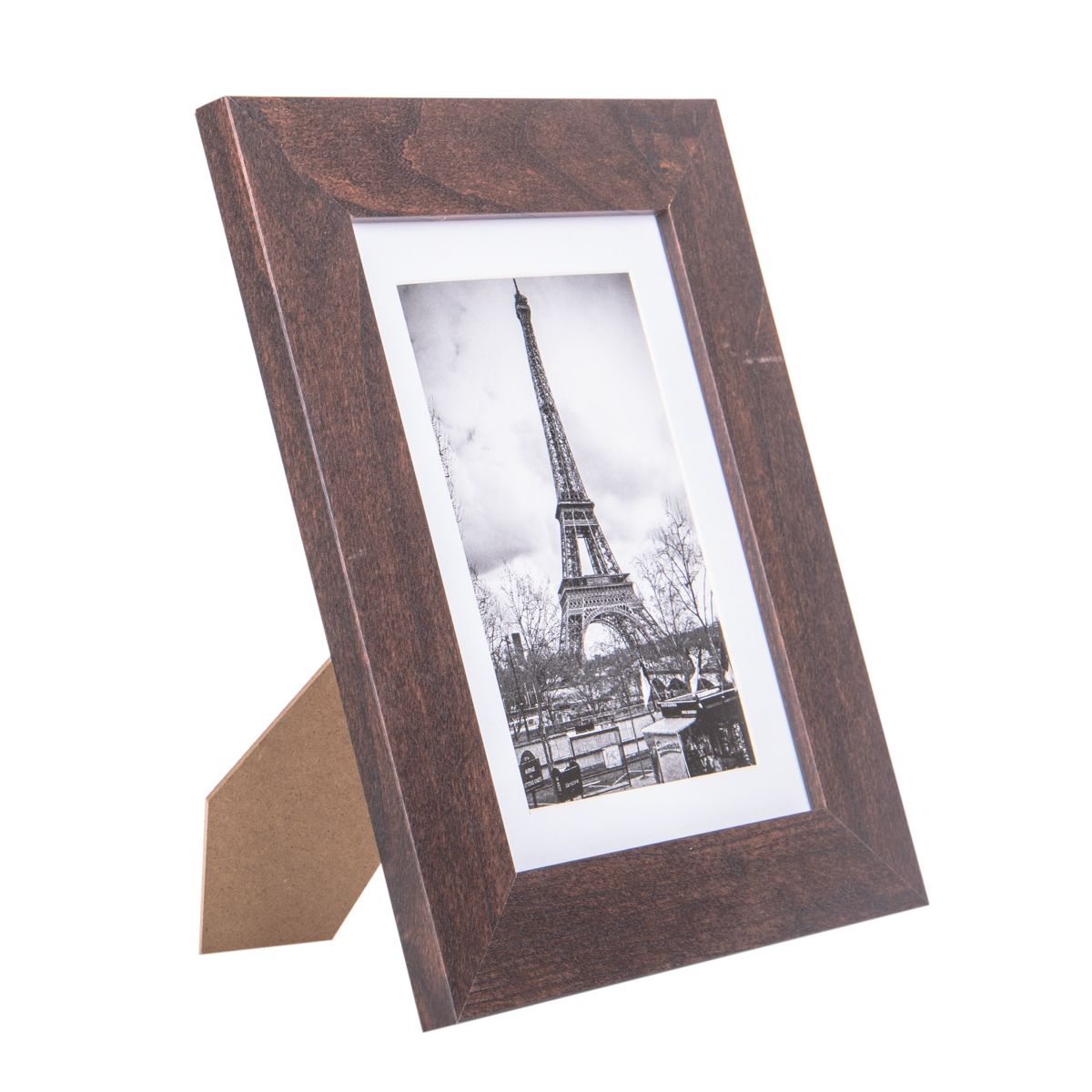 PORTA RETRATO 12X18CM MADERA MARRON