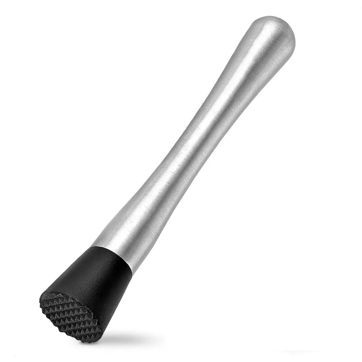 MACERADOR (MUDDLER) O MANO DE MORTERO PARA COCTELERÍA. 21CM NEGRO