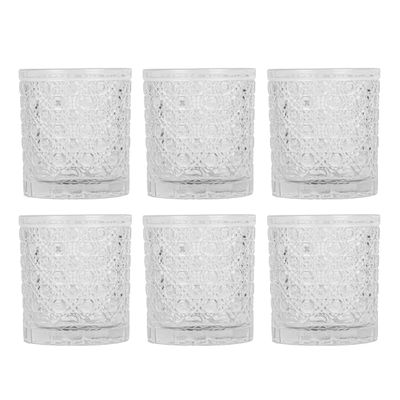 SET DE 6 VASOS DE VIDRIO  320ML
