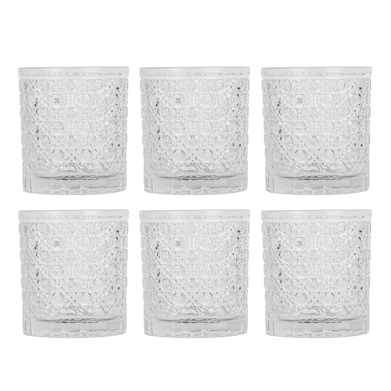 SET DE 6 VASOS DE VIDRIO  320ML