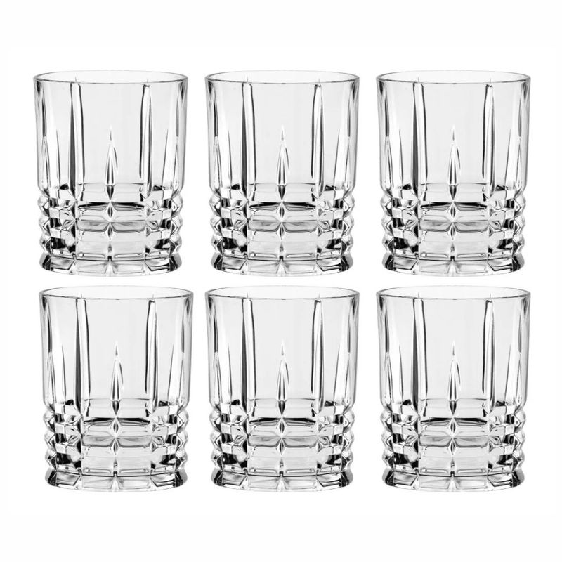 SET DE 6 VASOS DE VIDRIO 270ML