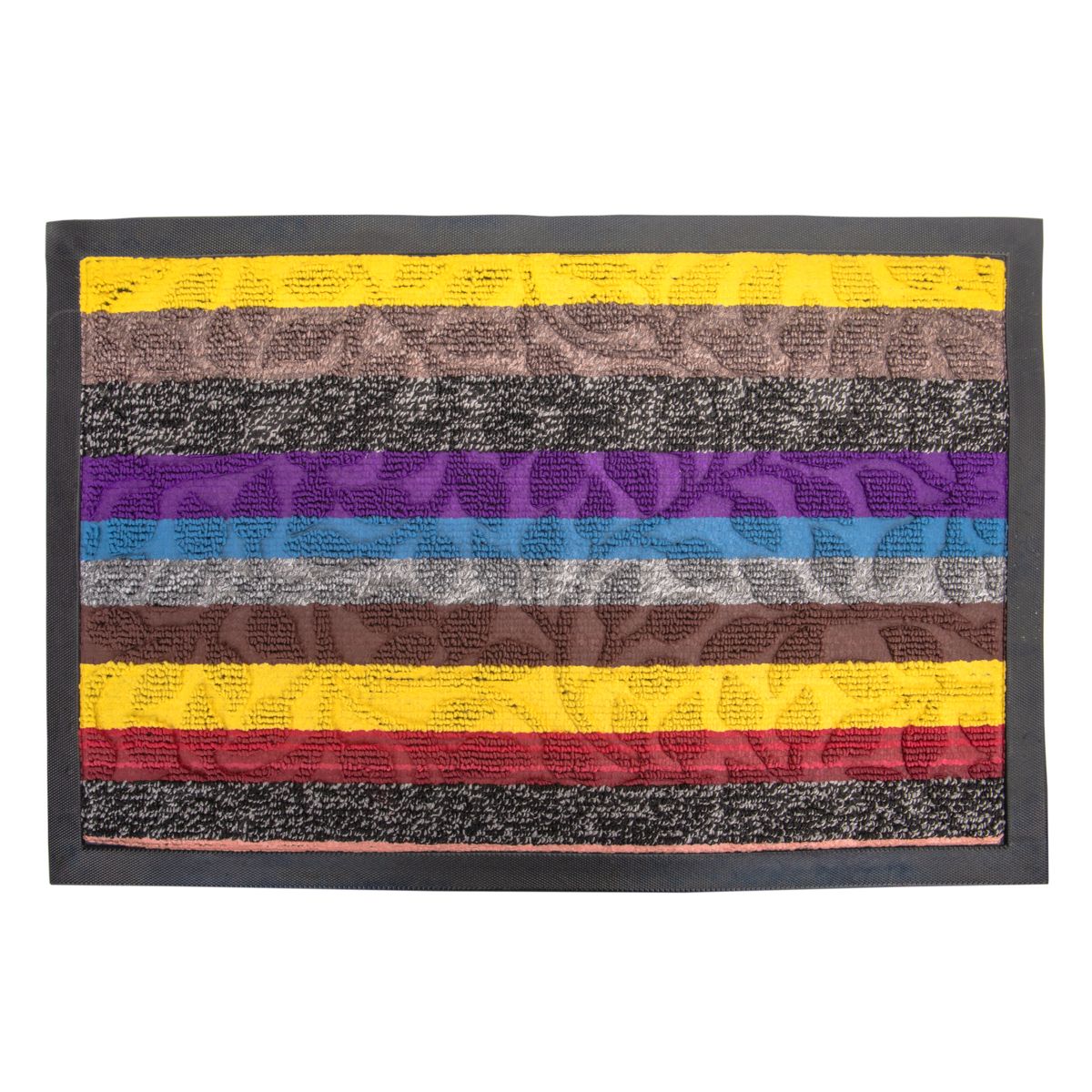 TAPETE DE PUERTA DE ENTRADA PARA SALAS 40X60CM GRIS