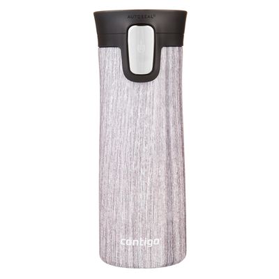 BOTELLA TERMICA DE INOX CONTIGO ESTAMPADO ROSA CLARO 414ML