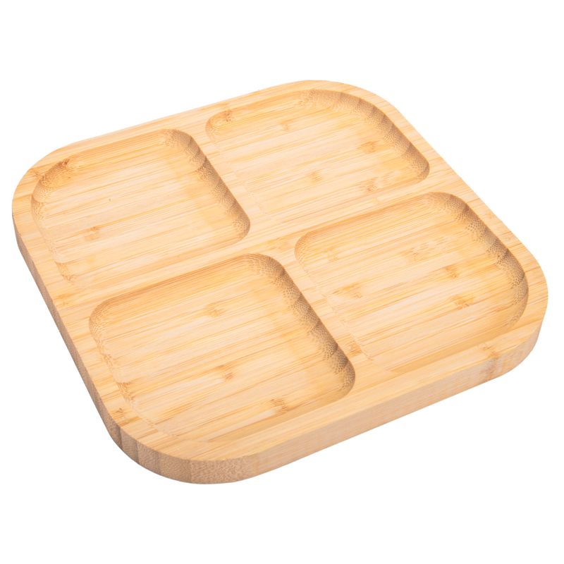 PETISQUERO DE BAMBU CON 4 DIVISORIAS 20X1.5CM
