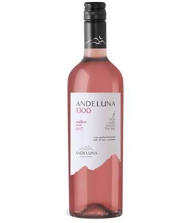 VINO ANDE LUNA 1300 MALBEC ROSE 750ML