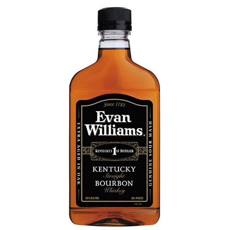 WHISKY EVAN W BLACK BOURBON 200ML
