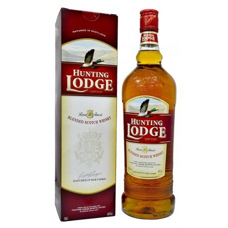 WHISKY HUNTING LODGE 8 AÑOS CON CAJA 1L