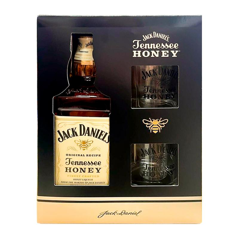 WHISKY JACK DANIEL&#39;S HONEY 750ML C/ VASO 
