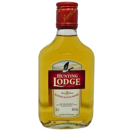 WHISKY HUNTING LODGE 8 AÑOS PETACA 200ML