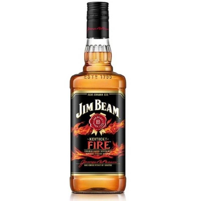WHISKY JIM BEAM FIRE 1L