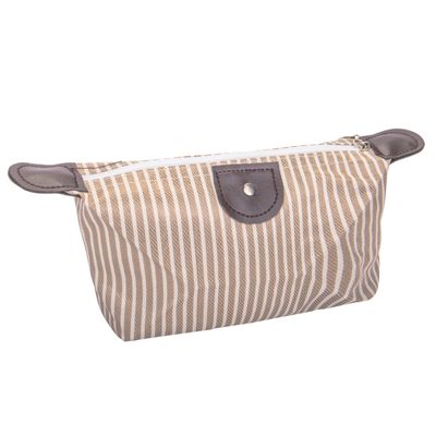 NECESER CARTUCHERA 18X11CM MARRON