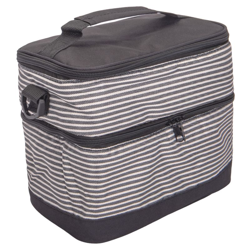 BOLSO TERMICO NEGRO 25CMX15CM Y 20CM ALTURA