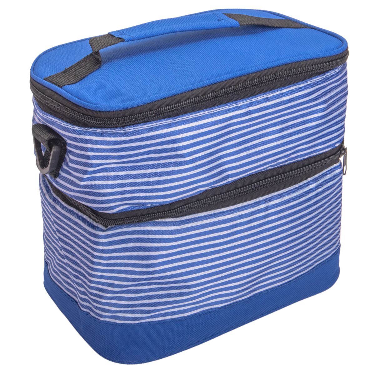 BOLSO TERMICO AZUL 25CMX15CM Y 20CM ALTURA