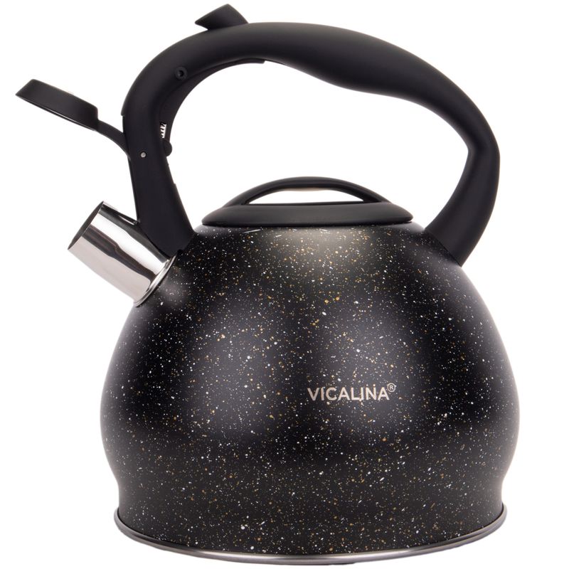 PAVA DE ACERO INOX VICALINA 3L PRETO SILVATO