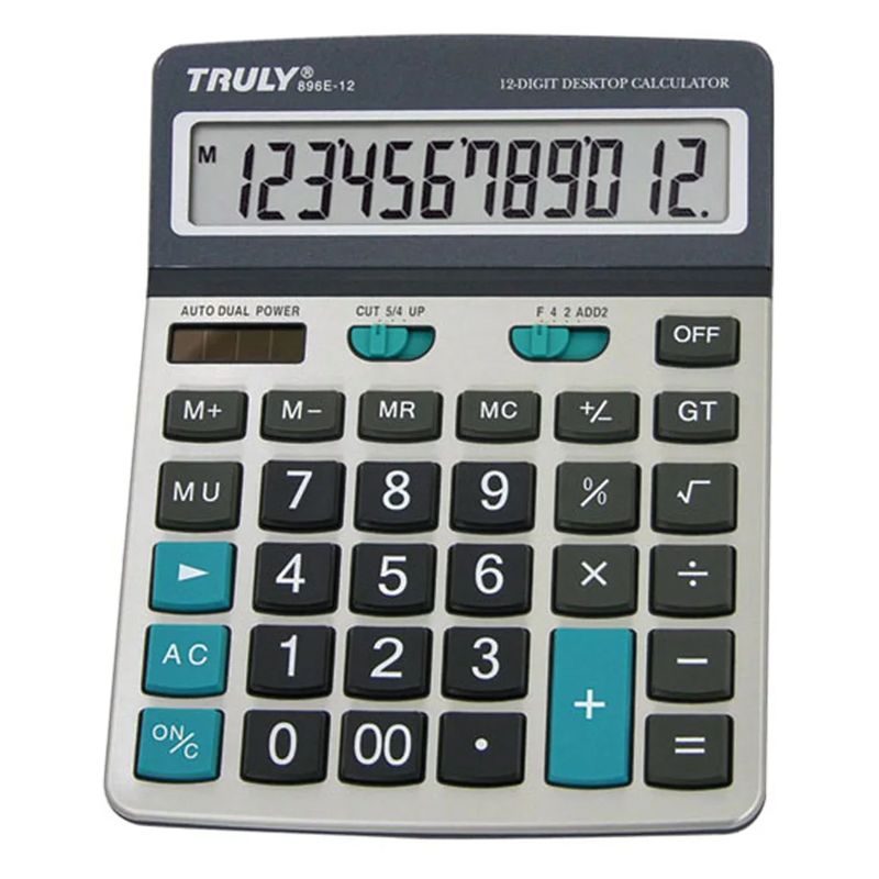 CALCULADORA TRULY 896E-12 DIGITOS