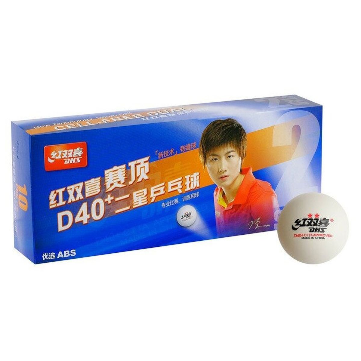PELOTA DE TENIS DE MESA DE 2 ESTRELLAS CON 10PZS