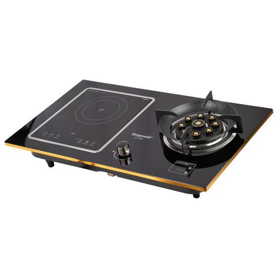 COCINA ECOPOWER EP-3039 2200W 2 BOCAS GAS+INFRARROJO BIVOLT