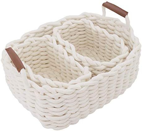 SET CANASTA DE TELA 3PC 