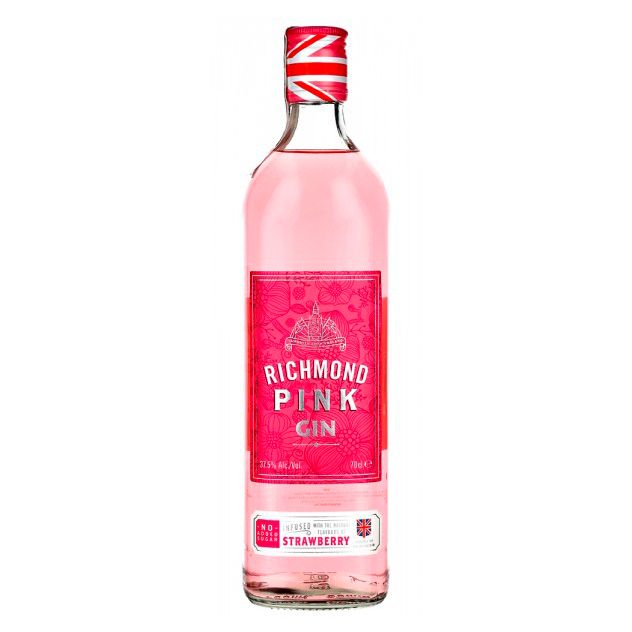 GIN RICHMOND PINK FRUTILLA 700ML