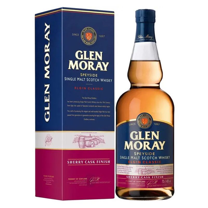 WHISKY GLEN MORAY SHERRY 700ML