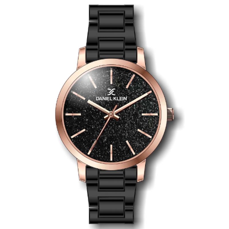 RELOJ FEMENINO ANALÓGICO DANIEL KLEIN DK.1.12288-6 - NEGRO R