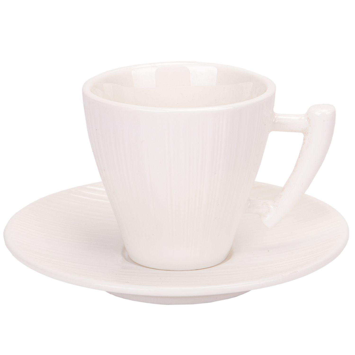 TAZA 100ML PARA CAFE  COM PLATILLO