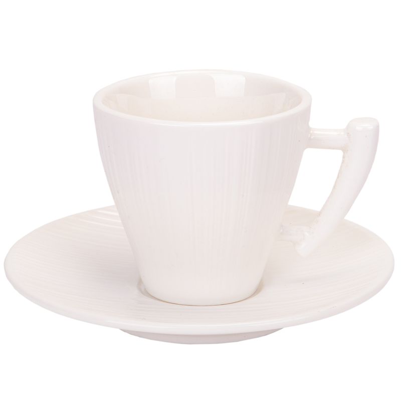 TAZA 100ML PARA CAFE  COM PLATILLO