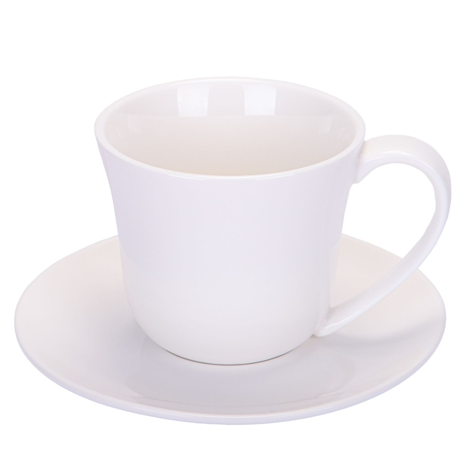 TAZA 180ML PARA CAFE DE PORCELANA COM PLATILLO